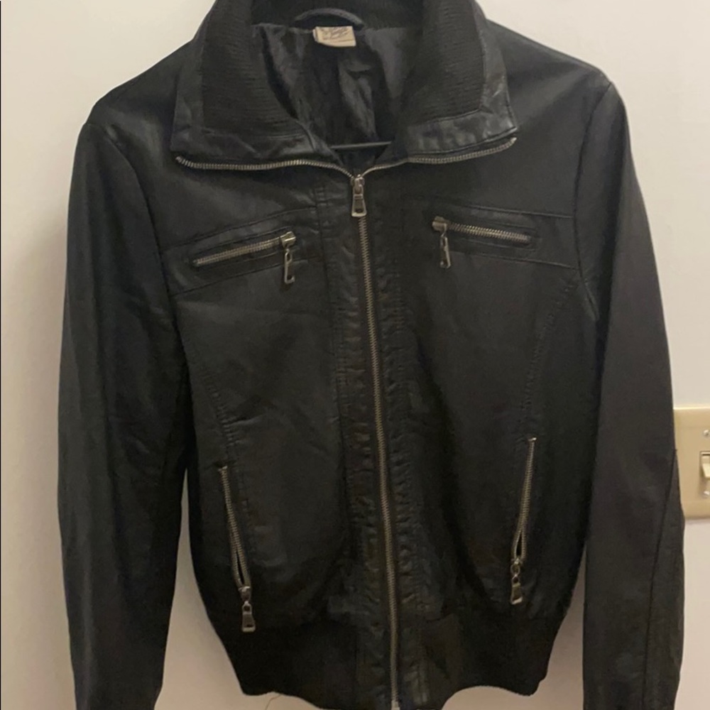 Leather jacket
